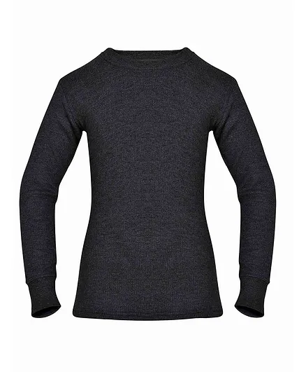 Jockey Kids Full Sleeves Solid Colour Thermal Tee - Off White