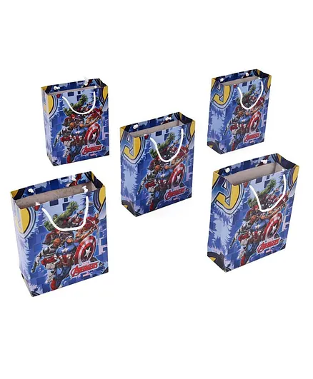 Disney Avenger Themed Gift Bags Multicolor - Pack of 5