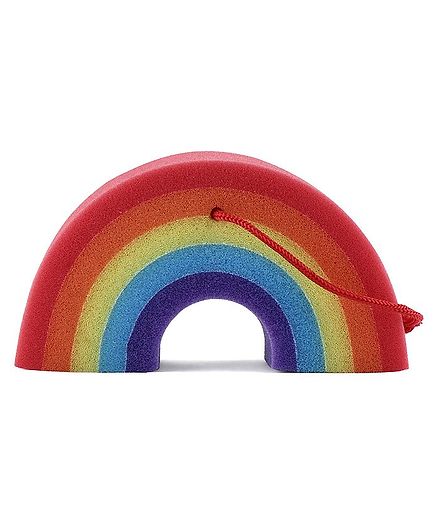 Rainbow Shape Bath Sponge - Multicolor