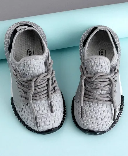 Cute Walk by Babyhug Sports Shoes - Grey