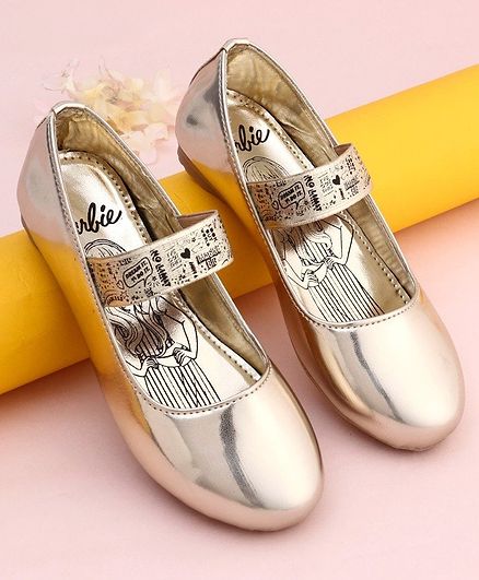 Barbie Casual Shoes - Gold