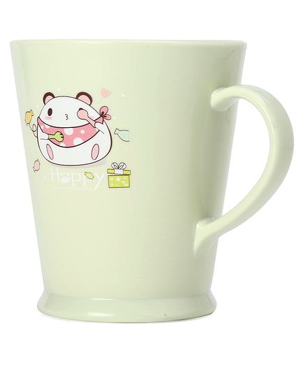 Cup with Handle Animal Print Green - 500 ml