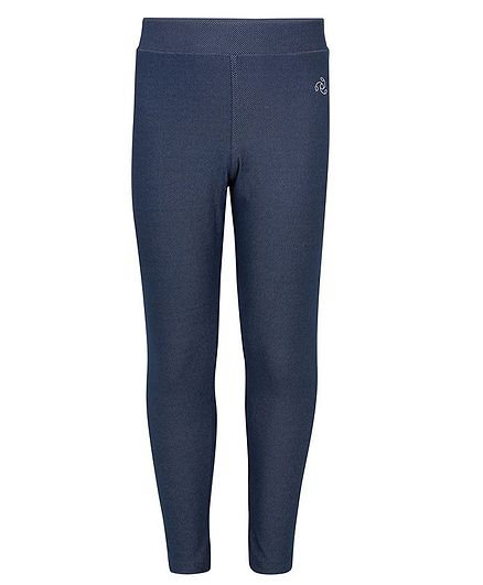 Jockey Solid Full Length Jeggings - Blue