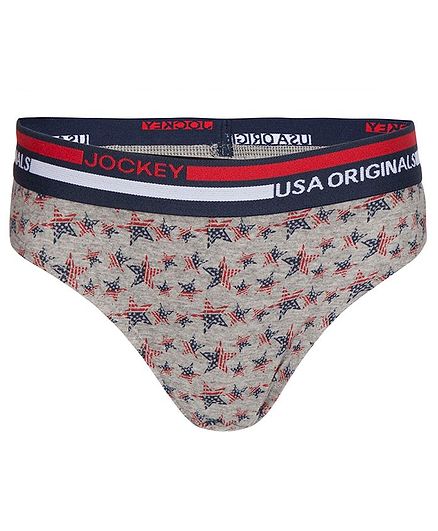 Jockey Pack Of 2 Printed Assorted Briefs - Multi Colour