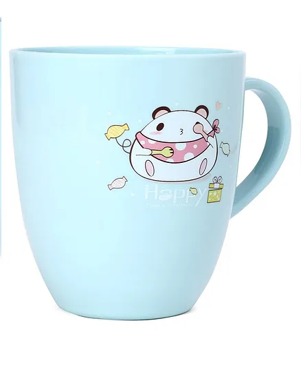 Mugs With Handle Mouse Print Blue - 450 ml