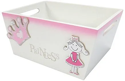 Kidoz Princess Utility Container - Pink And White