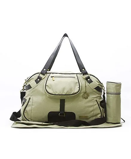 My Milestones Diaper Bag - Studio Moss Green