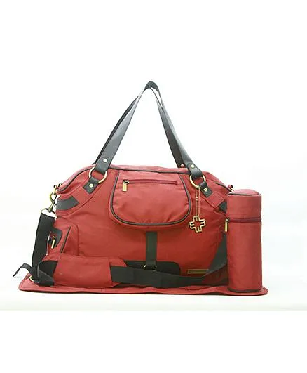 My Milestone Diaper Bag - Studio Brick Red