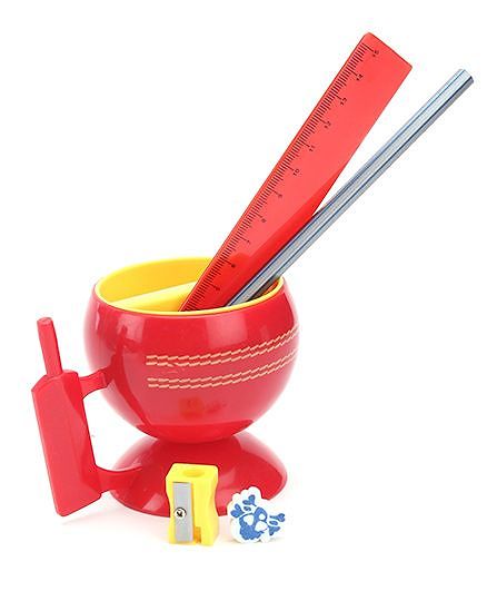 Buddyz Cricket Cup Stationery Kit - 5 Pieces