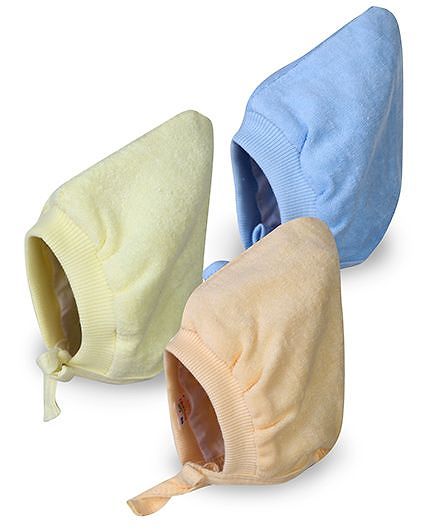Tinycare Bonnet Style Cap Medium - Set Of 3