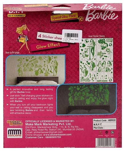 Barbie Special Glow Pack 4 Sheets Online in India, Buy at Best Price ... Barbie Special Glow Pack 4 Sheets Online in India, Buy at Best Price ...