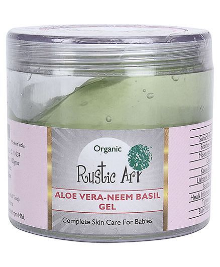 Rustic Art Neem And Basil Skin Gel Rustic Art Neem And Basil Skin Gel