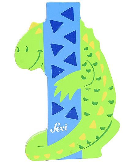 Sevi Wooden Letter Iguana Alphabet I - Assorted Colours