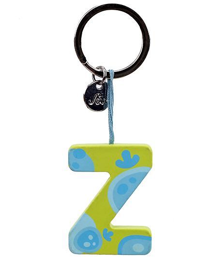 Sevi Key Ring - Wooden Letter Z