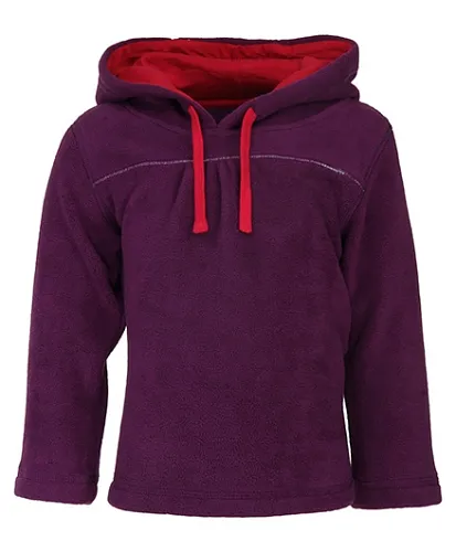 Fundoo Bundoo Super Soft Fleece Sweatshirt Hooded - Purple