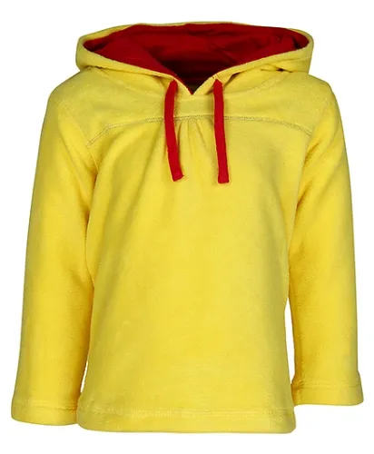 Fundoo Bundoo Super Soft Fleece Sweatshirt Hooded - Yellow