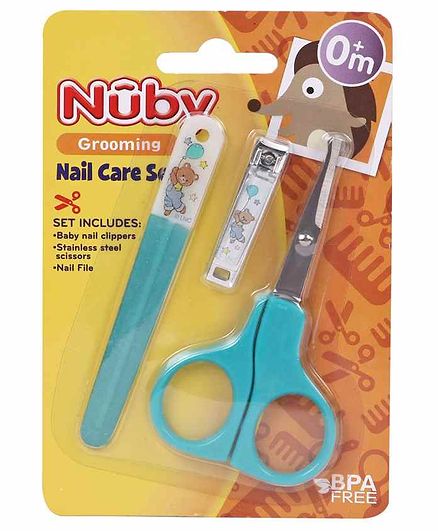 Nuby Nail Care Set - Sea Green