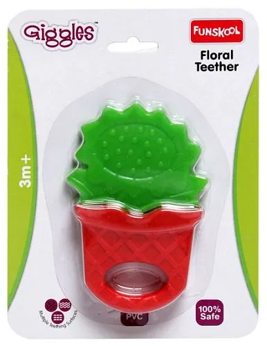 Giggles - Floral Teether