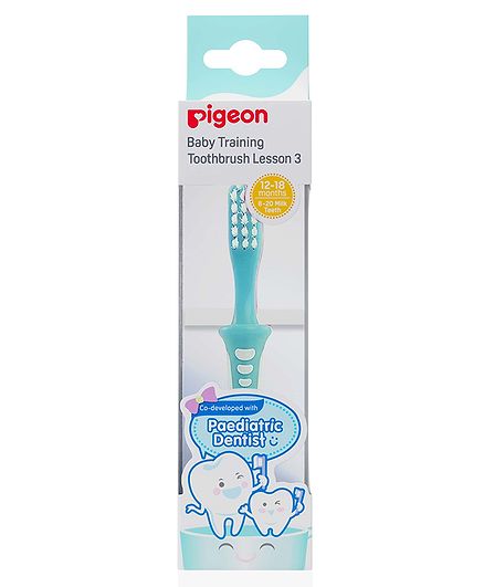Pigeon Baby Training Toothbrush - Lesson 3