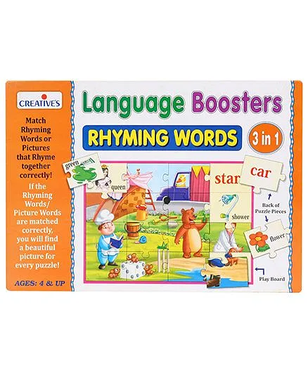 Creative Language Boosters Rhyming Words