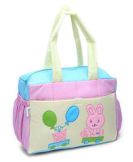 Duck Diaper Bag With Bottle Cover And Bib Rabbit Patch Online In Duck Diaper Bag With Bottle Cover And Bib Rabbit Patch