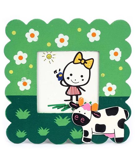 Fab N Funky Photo Frame - Cow Motif