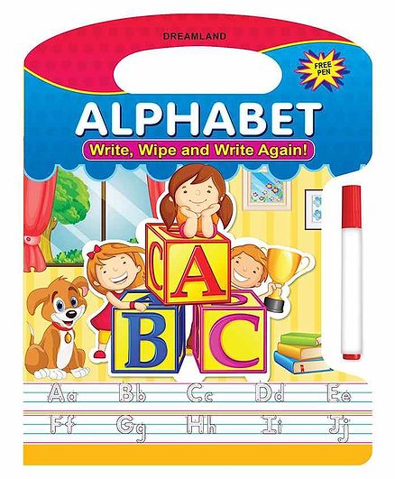 Write Wipe And Write Again Alphabets - English