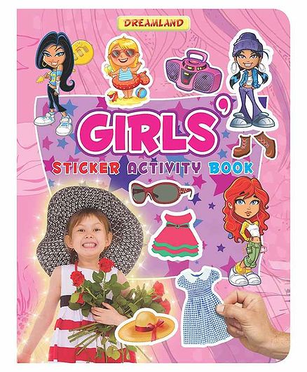 Sticker Activity Book Girls - English