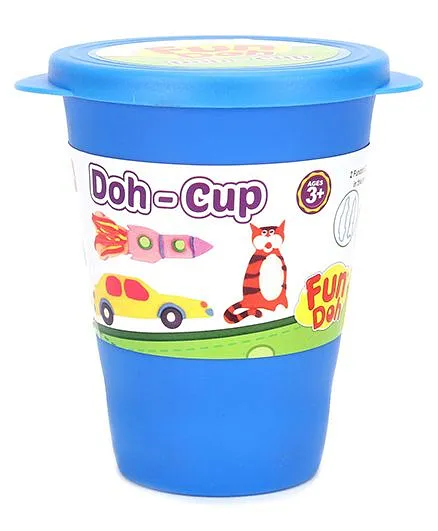 Fun Dough Funskool Play Dough Cup - Blue