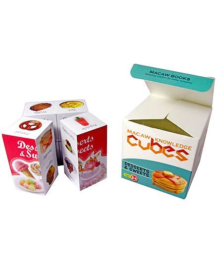 Macaw Early Learning Cubes - Deserts And Sweets