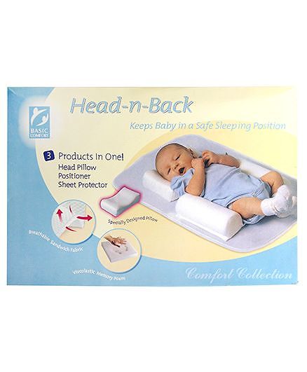 Owen Head And Back Sleep Positioner - White
