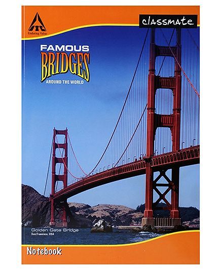 Classmate Long Notebook Single Line Ruling - 400 Pages (Prints May Vary)