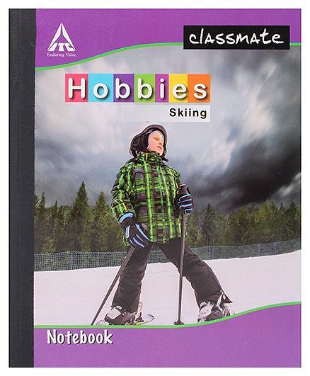 Classmate Notebook Square Line Purple - 172 Pages