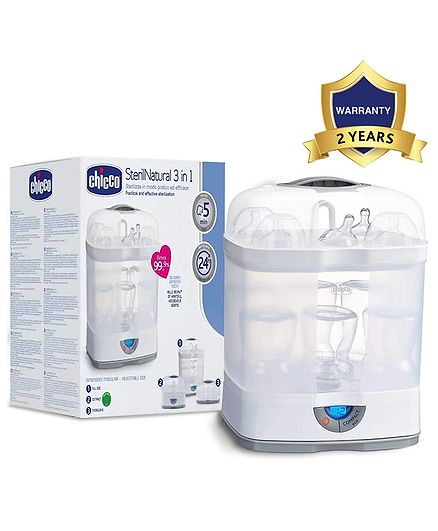 Chicco Steri Natural 3 In 1 - White