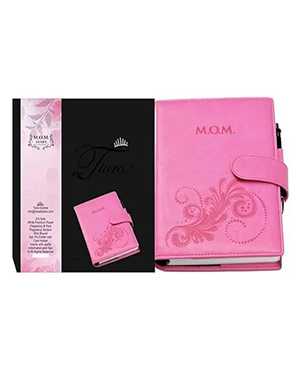 Tiara Diaries Pregnancy and Baby Journal Mom Diaries Pink