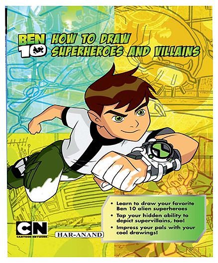 How to Draw Super Heroes And Villans - English