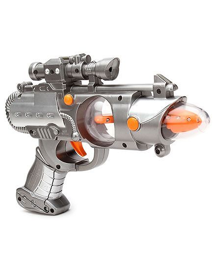 Simba Planet Fighter Light Shooter Gun - Grey