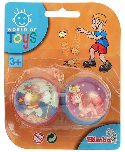 Simba World Of Toys High Bouncing Balls - Pack Of 2