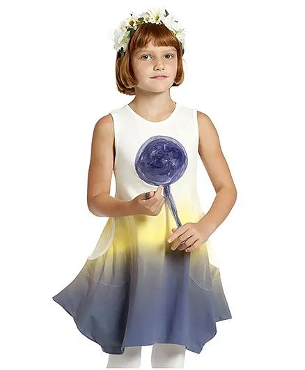 Tiana Dress - Blue