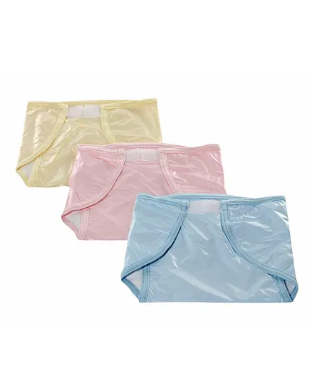 Tinycare Waterproof Nappy Extra Large - Set Of 3(Colour May Vary)