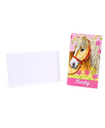 Riethmuller Invitation Card Horse Print - 6 Cards