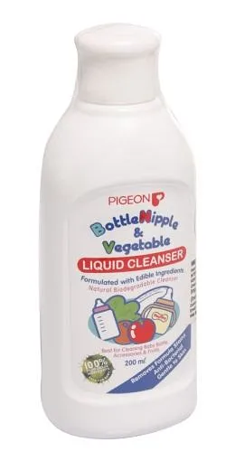 Pigeon Bottle Nipple and Vegetable Liquid Cleanser Bottle - 450 ml