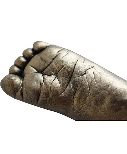 My Impression Studio DIY Superior Color Changing Material Newborn 3D Hands & Feet Casting Kit With Metallic Silver