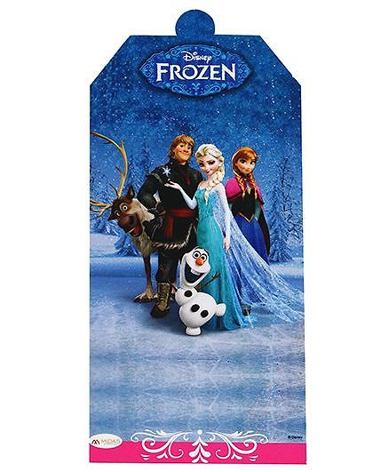 Disney Frozen Invitation Card Pack Of 10 - Blue