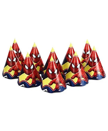 Marvel Spider Man Paper Cap Pack Of 10 - Multi Color