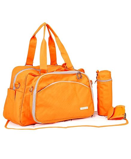 My Milestones Diaper Bag Duo Detach - Orange