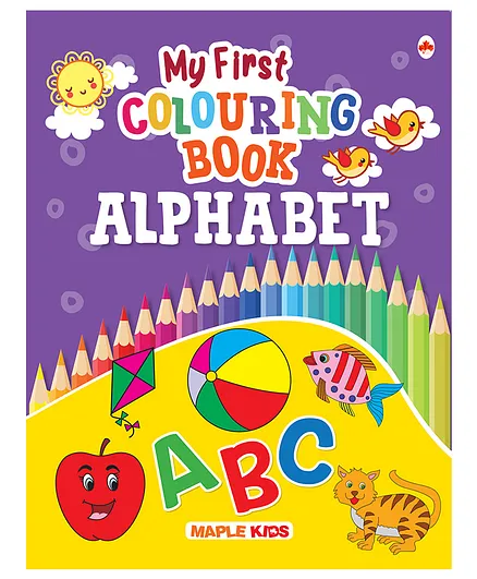 Colouring Book Alphabet - English