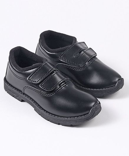 Prefect By Liberty School Shoes With Dual Velcro Closure - Black