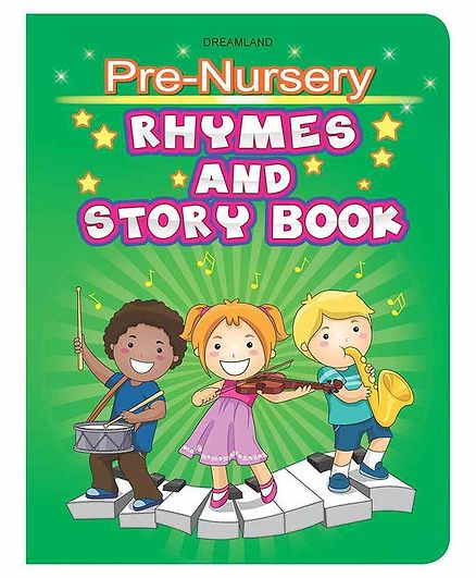 Pre-Nursery Rhymes & Story Book - English