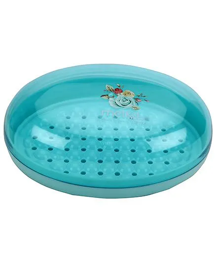 Oval Shape Soap Case - Sea Green